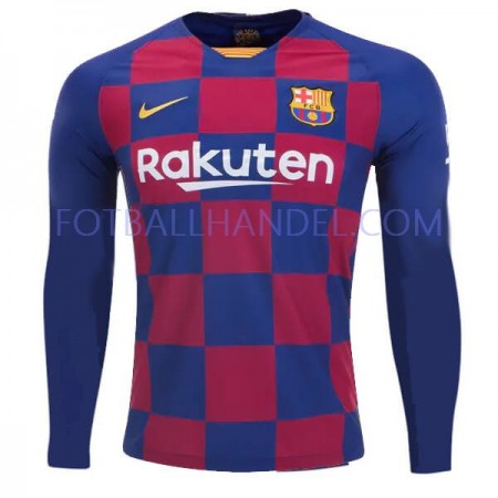Herre Fotballdrakter FC Barcelona Hjemme 2019-20 Langermet